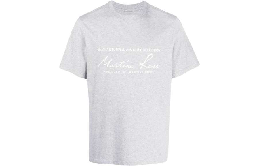 Martine Rose T Shirt Unisex Gray