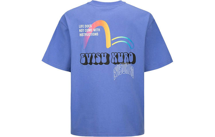 EVISU EVISU SS22 T Shirt Men's Purple