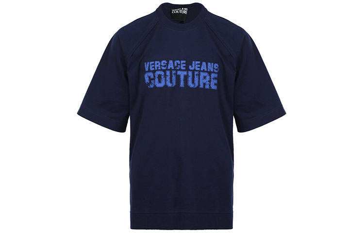 VERSACE JEANS COUTURE FW22 T Shirt Men's Dark Blue