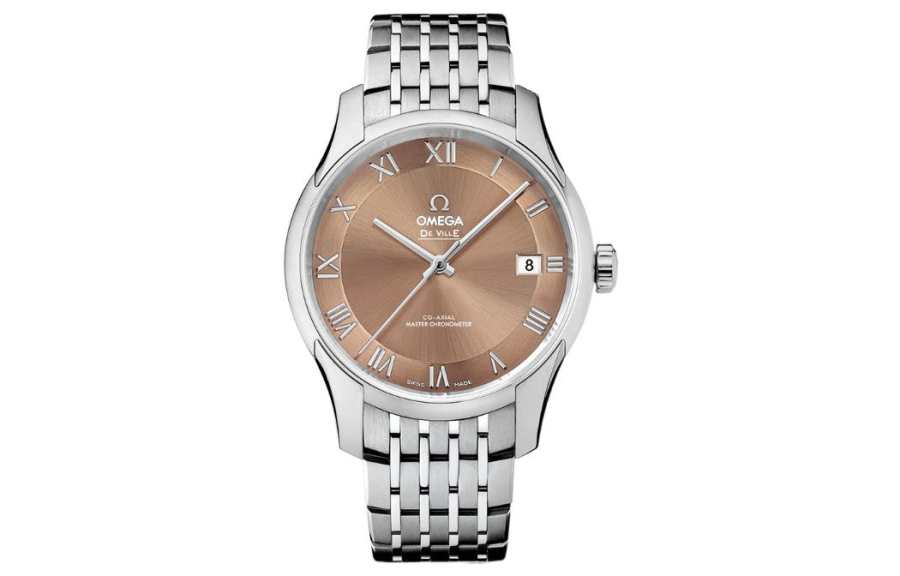 OMEGA HOUR VISION Automatic Mechanical Movement Men's Watches Watch 41mm Coffee Watch Dial Stainless Steel Case