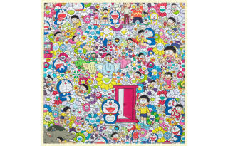 Takashi Murakami 'Doraemon Magic Door' Limited Edition Prints With Framing 106*106cm