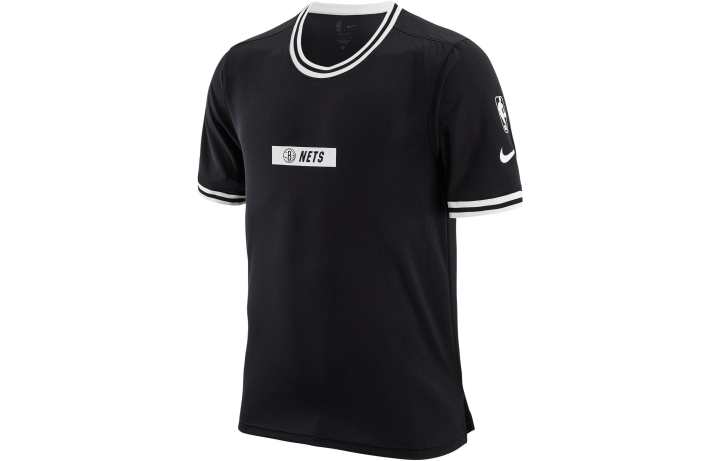 Nike Nike T Shirts Men's Black Crew Neck Moderate Straight Fit