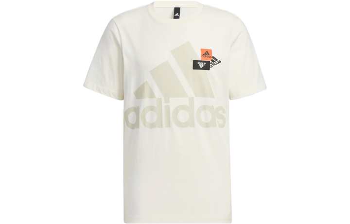 Adidas Adidas Set-in Sleeve T-Shirt Men's White