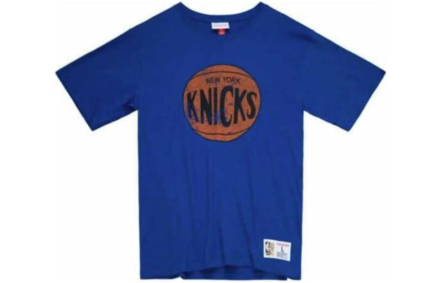 Mitchell Ness Mitchell Ness T Shirt Men's Blue