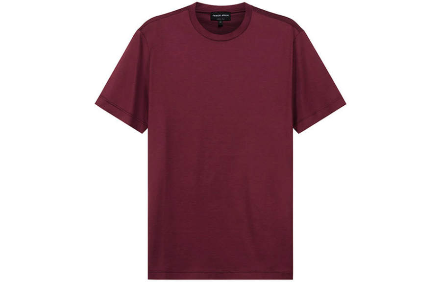 GIORGIO ARMANI ARMANI SS22 T Shirt Men's Brick Red