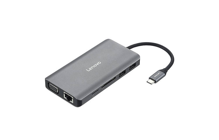 Lenovo Type C To HDMI/VGA Converters Laptops Adapter Docking Station LX0801