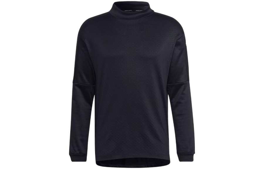 Adidas Adidas T Shirts Men's Black Half Turtleneck Thin Straight Fit