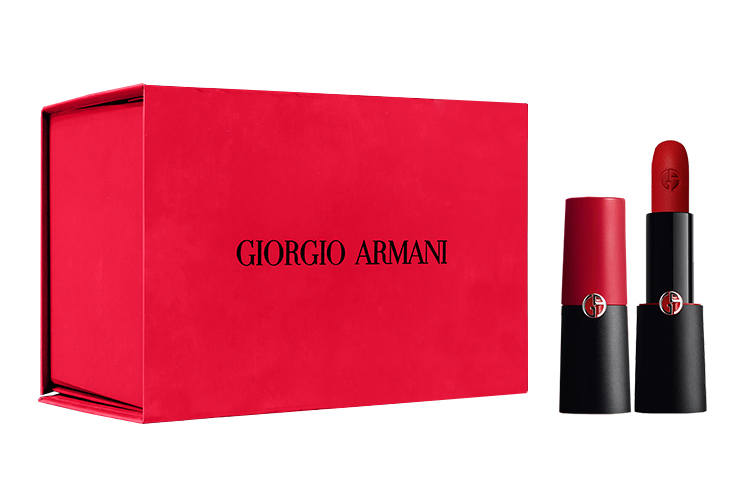GIORGIO ARMANI Lipstick, Liquid Lipstick Box Makeup Sets Easy to Blend Matte No Transfer 1 Pc