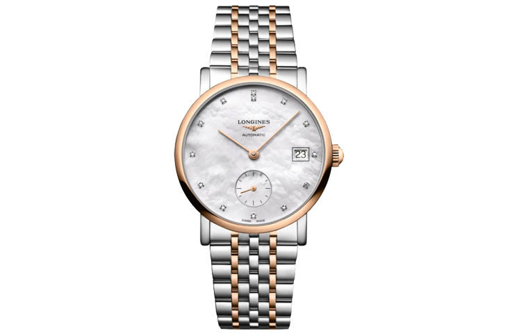 LONGINES Boya Collection Automatic Mechanical Movement Women's Watch 34.5mm White Dial