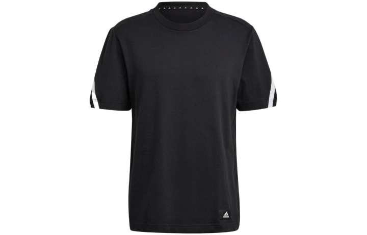 Adidas Adidas T Shirts Men's Black Crew Neck Thin Straight Fit