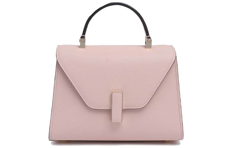 Valextra Iside Millepunte Calfskin Shoulder Bag, Crossbody Bag, Handbag Mini Women's Pink