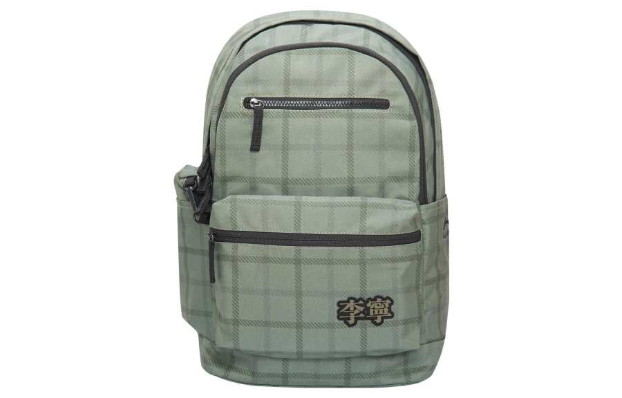 Li-Ning Li Ning Polyester Backpack Regular Unisex Burnt Green