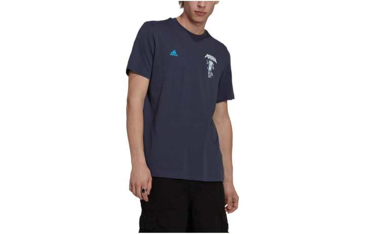 Adidas Adidas T Shirt Men's Dark Navy Blue