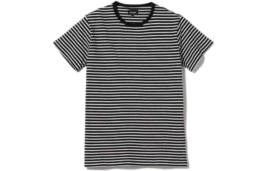 Beams T Shirts Men's Crew Neck Moderate Other