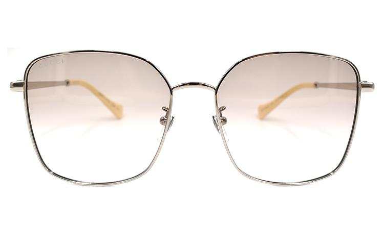 GUCCI GUCCI Irregular Shape Sunglasses Women's