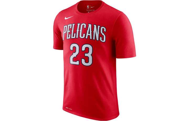 Nike Nike T Shirts Men's Red Crew Neck Moderate Straight Fit
