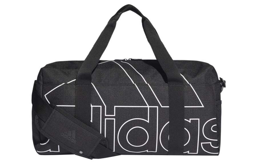 Adidas Adidas Recycled Polyester Gym Bag, One Shoulder Handbag Regular Men's Black
