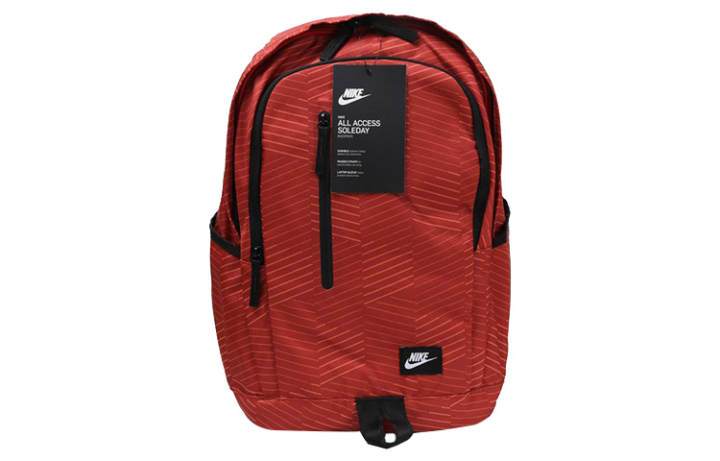 Nike Nike Polyester Backpack Regular Unisex Red