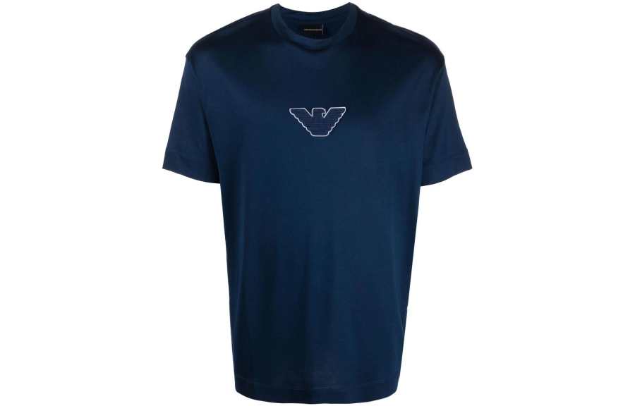 EMPORIO ARMANI SS22 T Shirt Men's Blue