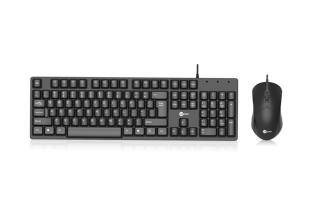 Lenovo CM101 Laikoo USB Keyboard Mice, Computers, Business, Gaming, Office, Home Use Wired Keyboard & Mouse Set