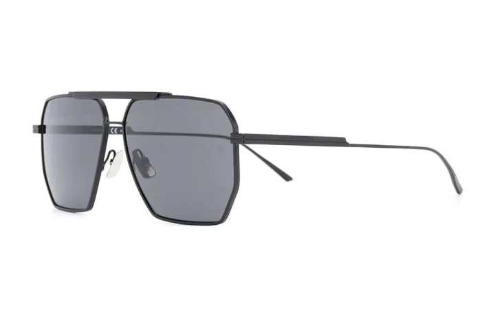 Bottega Veneta Bottega Veneta Eyewear Pilot Frame Sunglasses