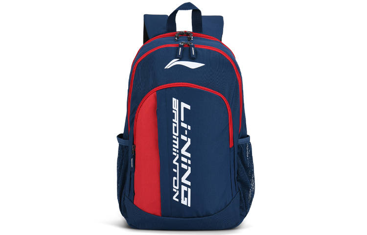 Li-Ning Li Ning Fabric Backpack Regular Unisex Blue/Red