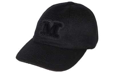MaxMara Baseball Caps Unisex Black