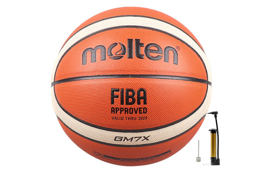Molten Molten Microfiber Leather Basketball Orange Size 5, Size 6, Size 7 Training Unisex