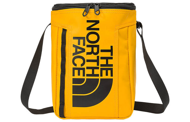 THE NORTH FACE 3L One Shoulder Crossbody Outdoor Bag Fabric Yellow Unisex