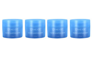 LANEIGE Overnight Repair Mask Sample Pack Soothing Moisturizing And Hydrating 15ml*4