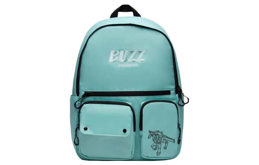 Li-Ning Li Ning Fabric Backpack Unisex Light Aqua Blue