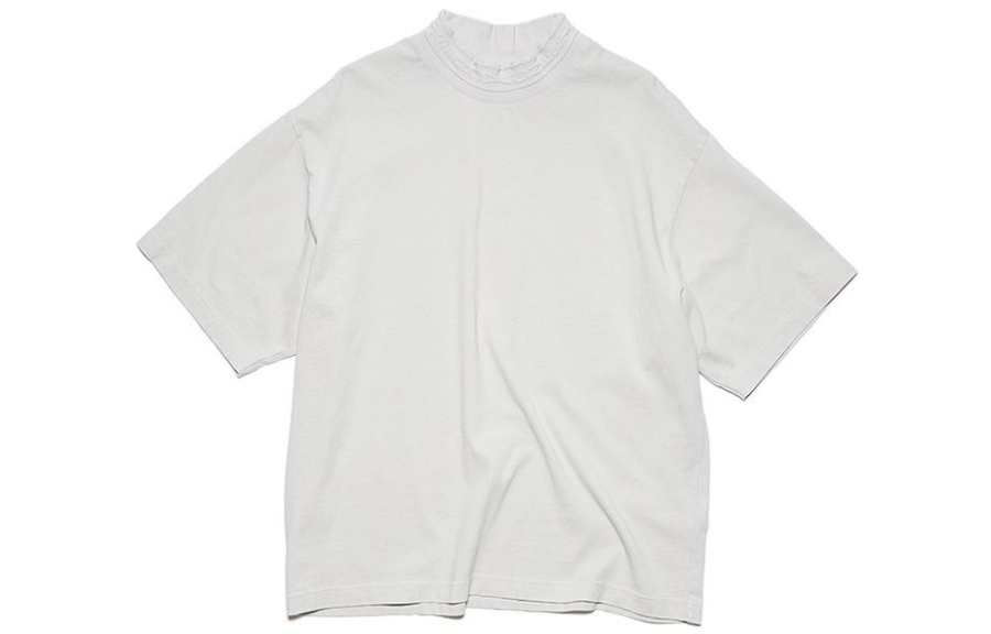 Acne Studios Acne Studios T Shirts Men's White Half Turtleneck Moderate Straight Fit