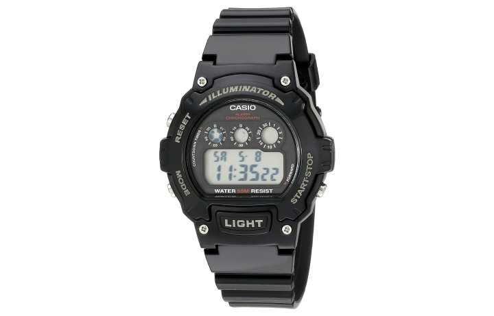 CASIO CASIO Men DIGITAL Series 45mm Black Watch W-214HC-1AVCF