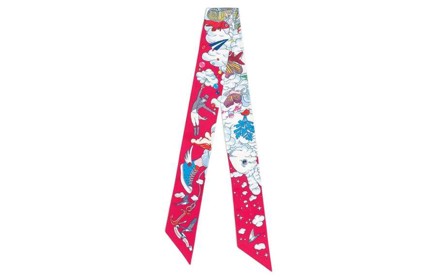 HERMES HERMES Twilly Scarves Women's