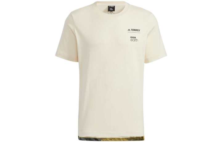 Adidas Adidas T Shirts Unisex White Crew Neck Moderate Straight Fit