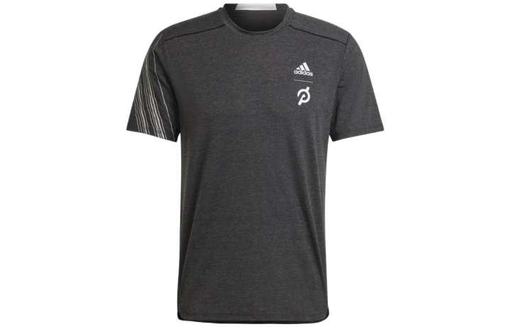 Adidas Adidas T Shirts Men's Gray Crew Neck Moderate Straight Fit