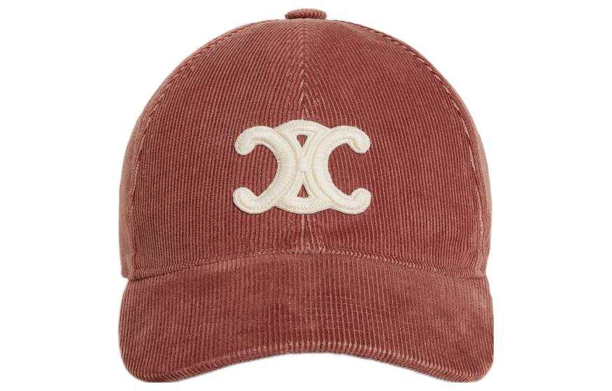CELINE CELINE Triomphe Velvet Baseball Caps Women's