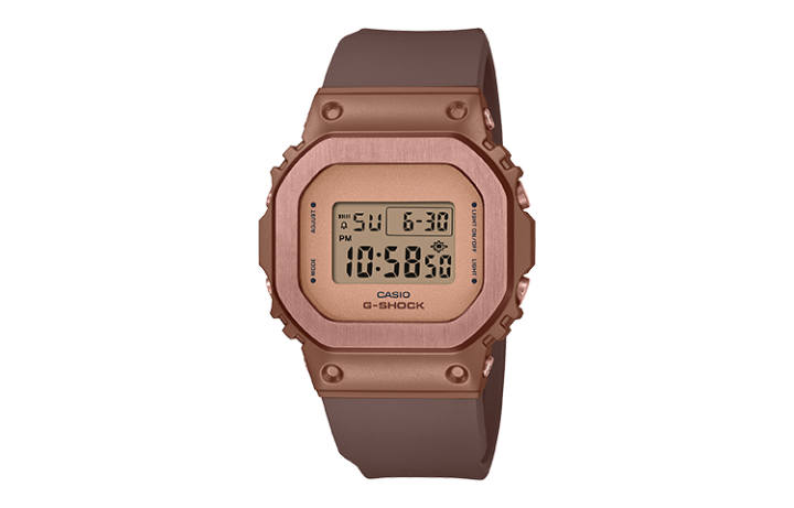 CASIO CASIO Women's Full Metal Series Gray Watch GM-S5600BR-5PR