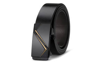 ALIEN BANG Cow Leather Belts Men's 3.3cm