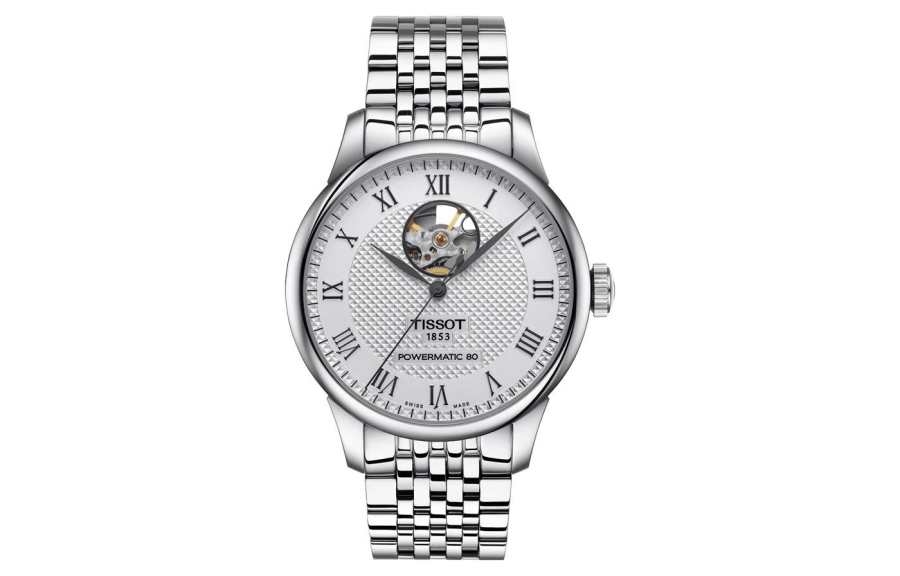 TISSOT Le Locle Collection Mechanical Movement 30m Waterproof Men's Watch 39.3mm White Dial