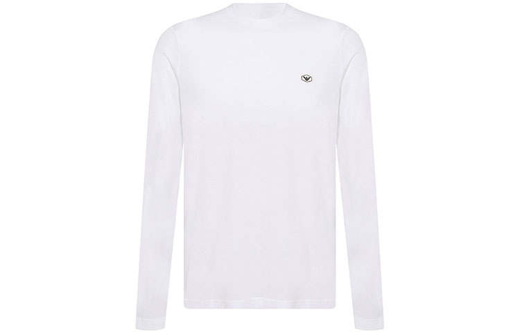 Emporio Armani logo-patch cotton T-shirt