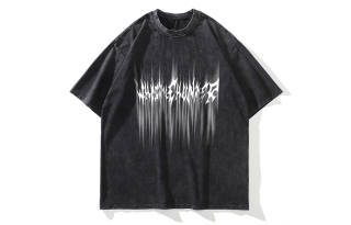 WHISTLEHUNTER T Shirts Unisex Black Crew Neck Moderate Straight Fit