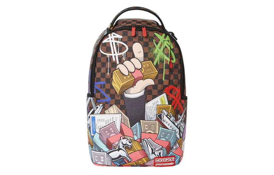 SPRAYGROUND SPRAYGROUND Polyester Backpack Regular Unisex Brown