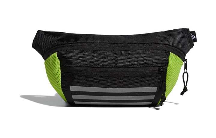 Adidas Adidas Polyester Fanny Pack Small Unisex Black/Neon Green
