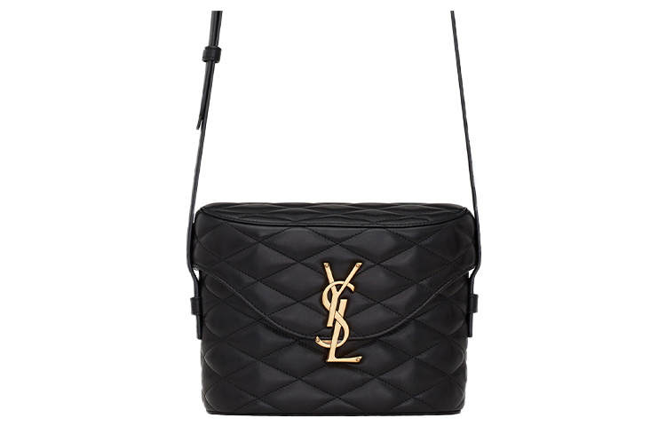 SAINT LAURENT Sheepskin Shoulder Bag, Crossbody Bag Women's Black