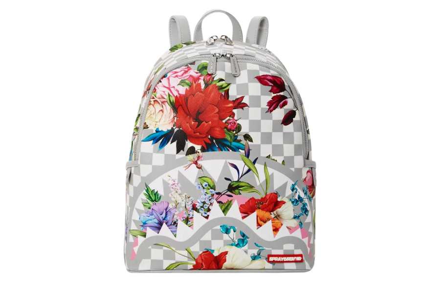 SPRAYGROUND SPRAYGROUND Fabric Backpack Unisex Gray/Multicolor