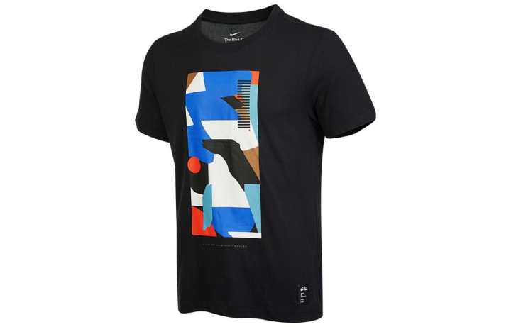 Nike Nike Set in Sleeve T Shirt Unisex Black