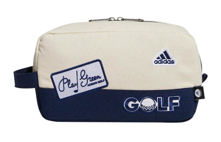 Adidas Adidas Cotton Sports Square Bag Clutch Mini Men's White Blue
