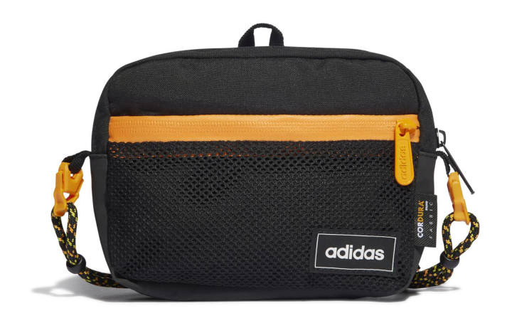 Adidas Adidas Polyester Backpack, Sports Bag, Shoulder Bag, Crossbody Bag Regular Unisex Black