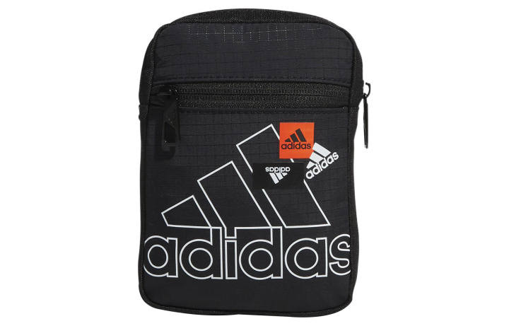 Adidas Adidas Polyester Sports Bag, Shoulder Bag, Crossbody Bag Regular Unisex Black